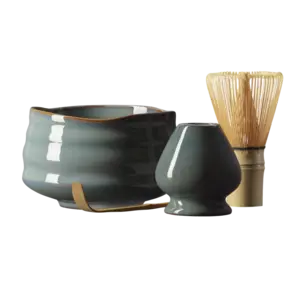 De Kruidenshop Traditionele matcha set met kom, garde en lepel