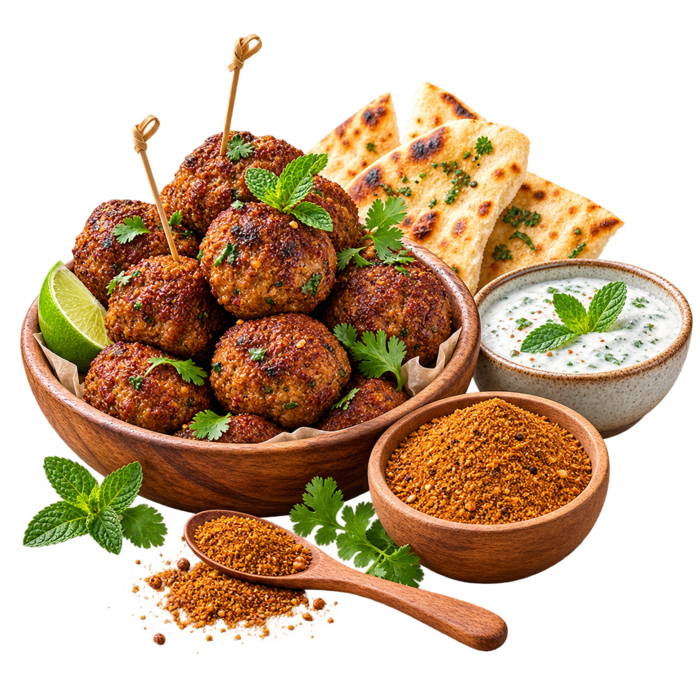 De Kruidenshop Indische gehaktkruiden voor gehaktballen en burgers