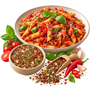 De Kruidenshop Arrabiata kruidenmix voor pasta en Italiaanse gerechten