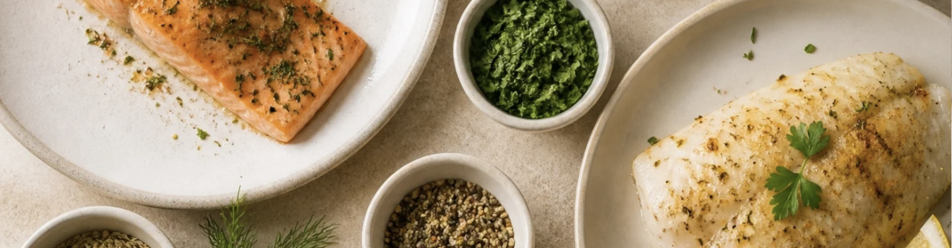 Welke kruiden passen bij vis? Praktische gids voor zalm, witte vis en scampi’s