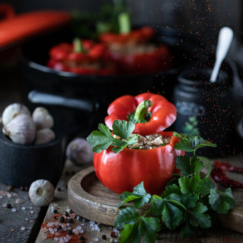 Mexicaanse Gevulde Paprika’s