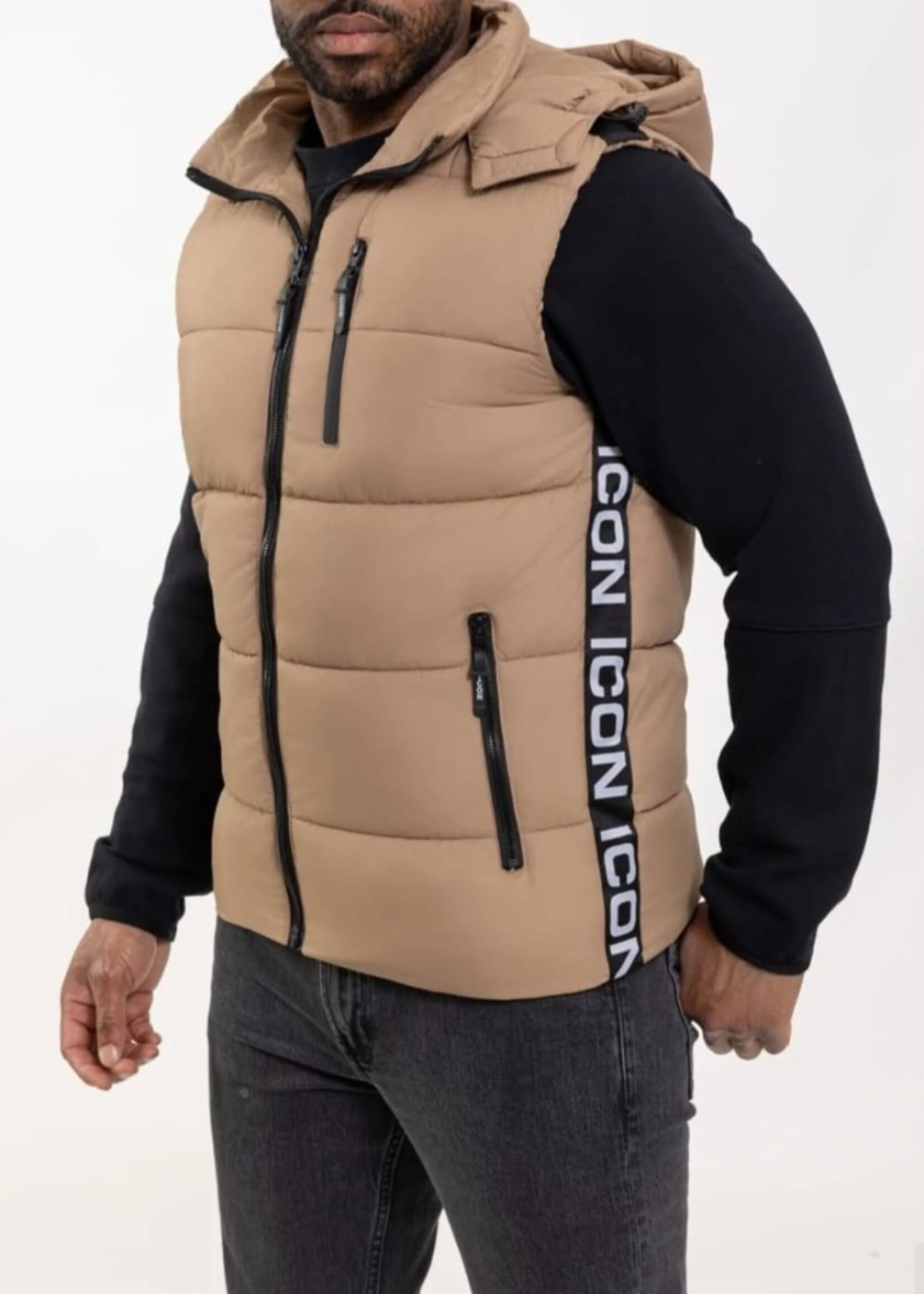Bodywarmer icon beige