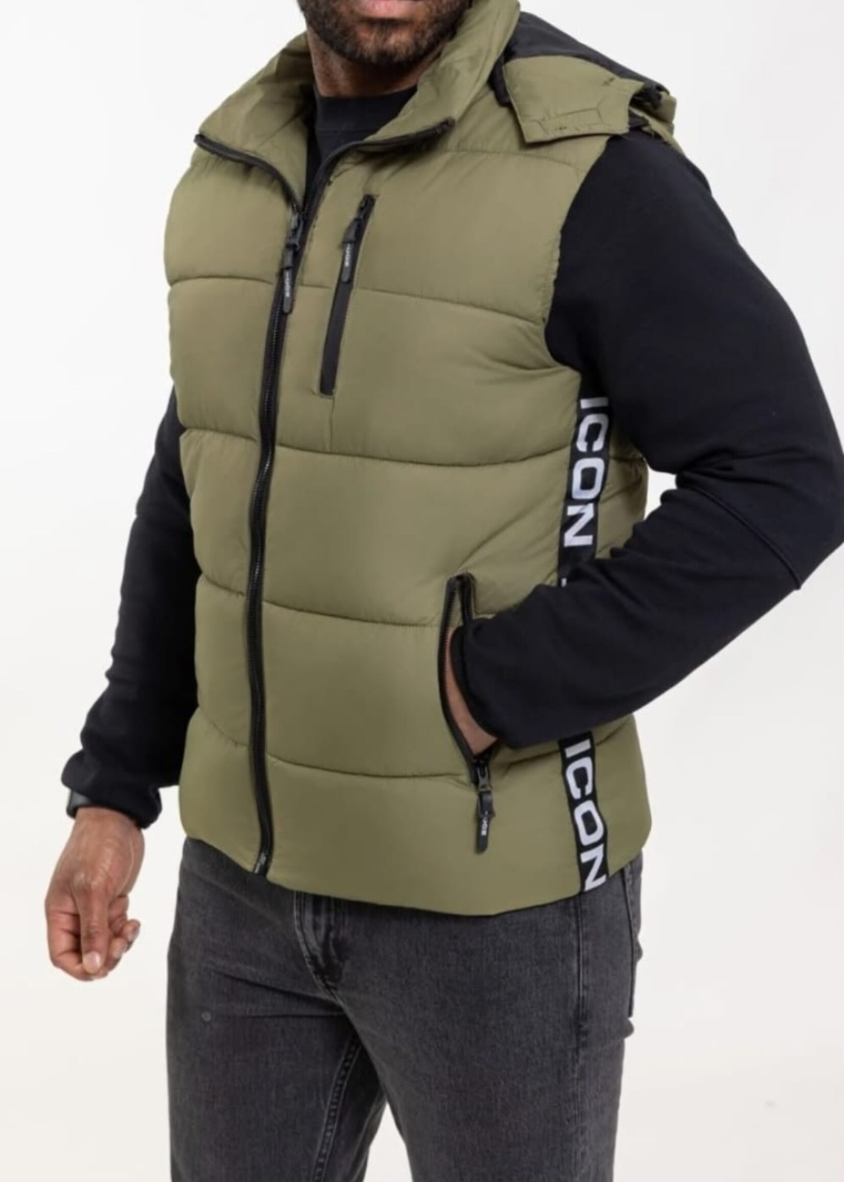 Bodywarmer icon armygreen
