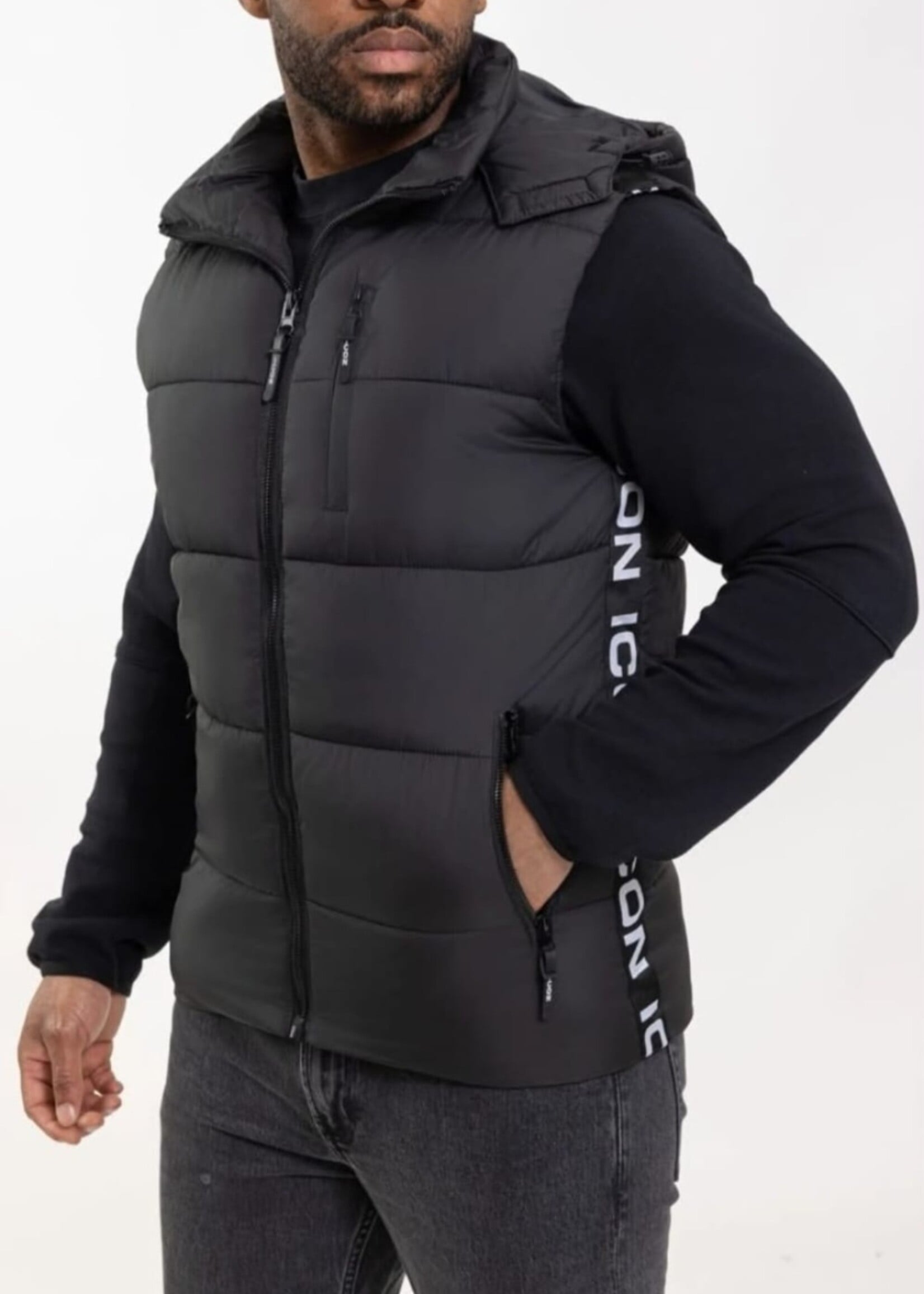 Bodywarmer icon zwart