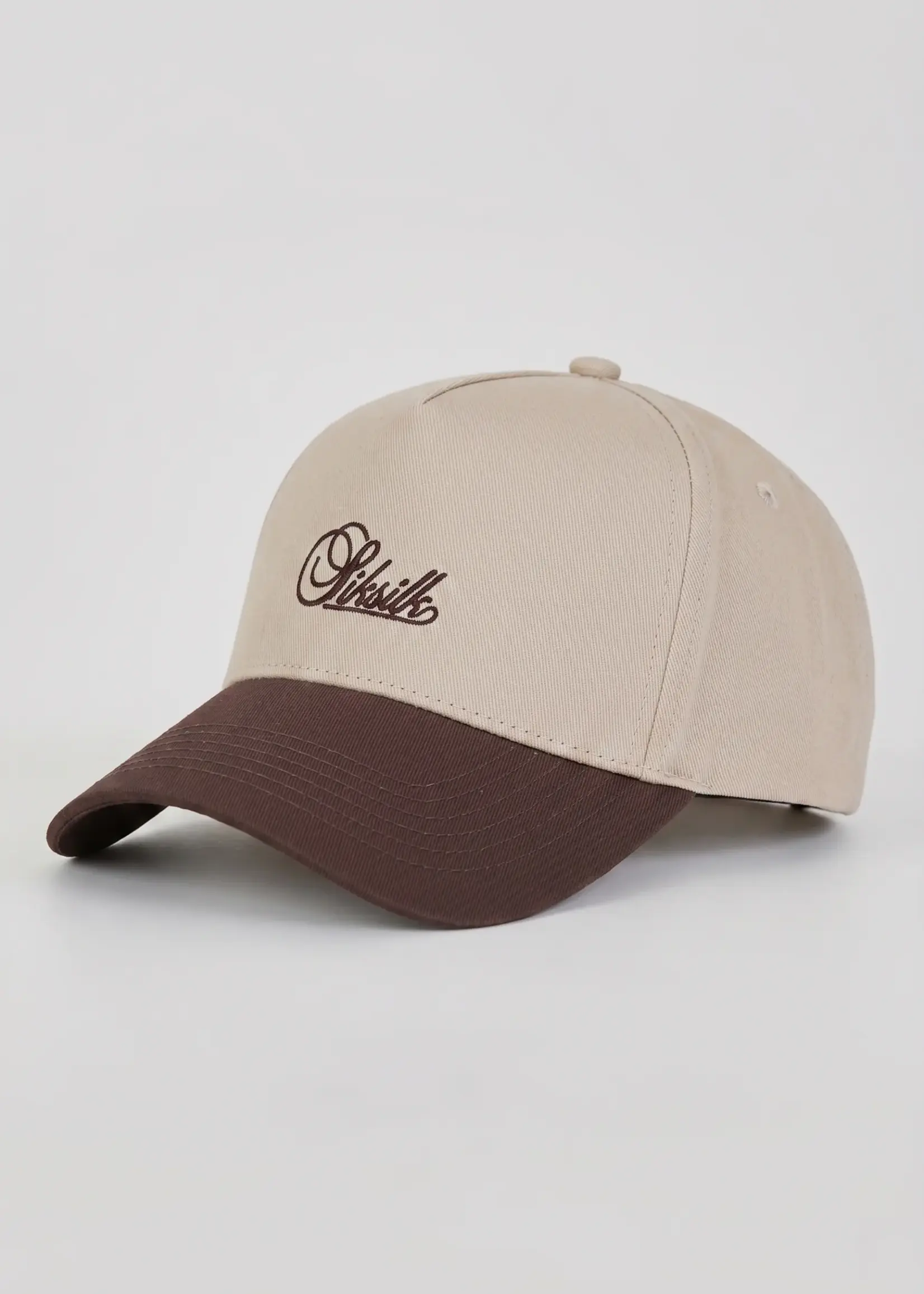 Siksilk cap beige/bruin