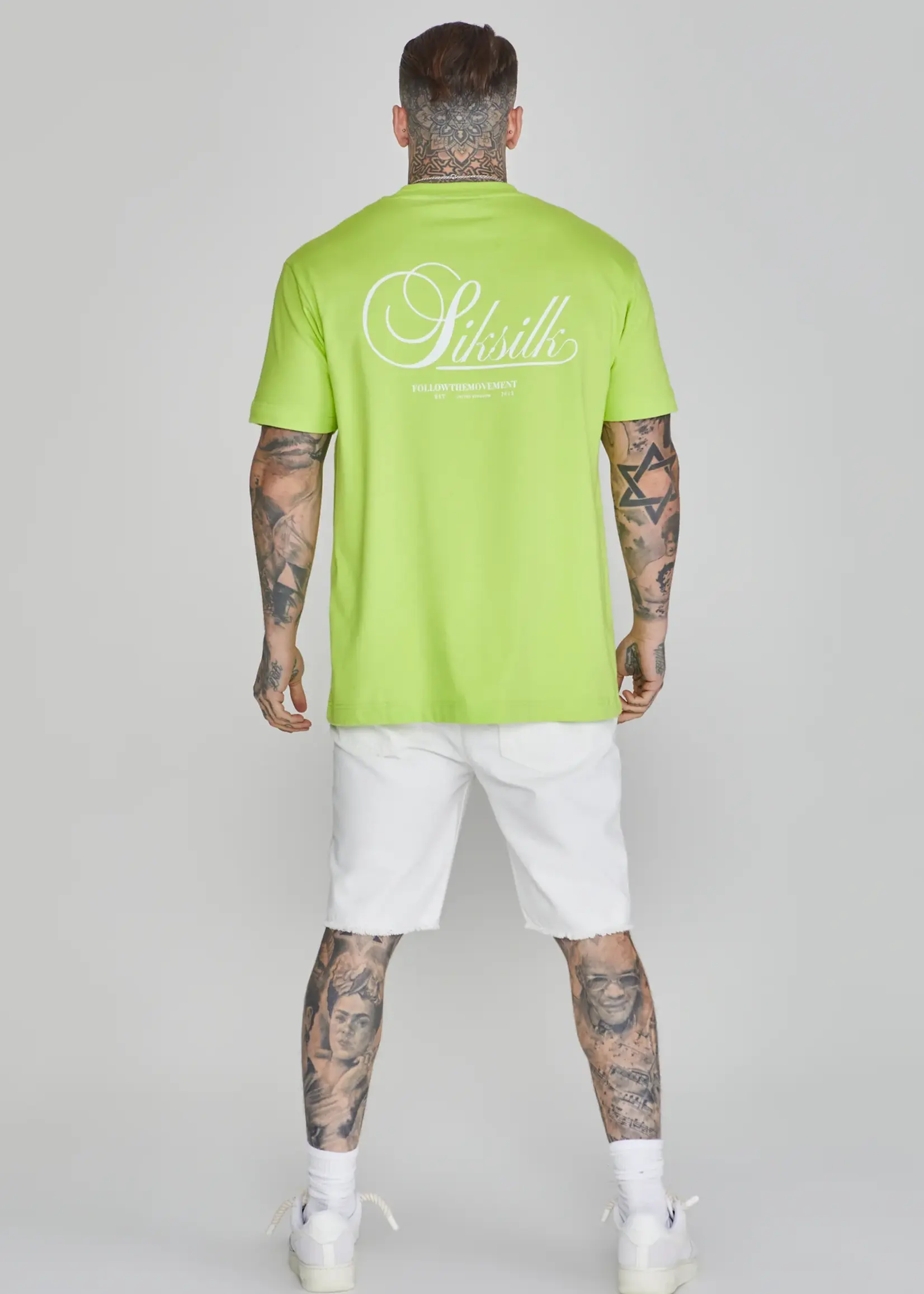 Siksilk t-shirt fluor - oversized