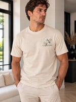 T-shirt ''Cipriani'' beige oversized