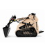 Griptor GRIPTOR 600XB Benzine Stand-On Skid Steer Mini Lader