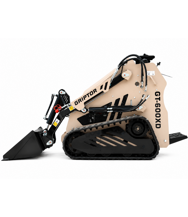 Griptor GRIPTOR 600XD Benzine Stand-On Skid Steer Mini Lader