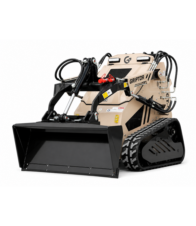 Griptor GRIPTOR 600XD Benzine Stand-On Skid Steer Mini Lader