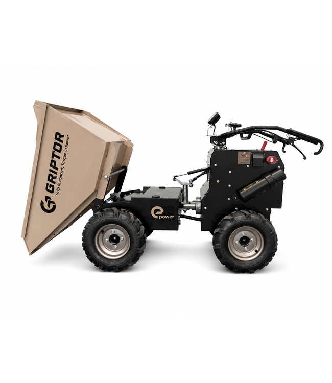 Griptor GRIPTOR EHD300-MT Accu Mini Dumper / Kruiwagen (4WD)