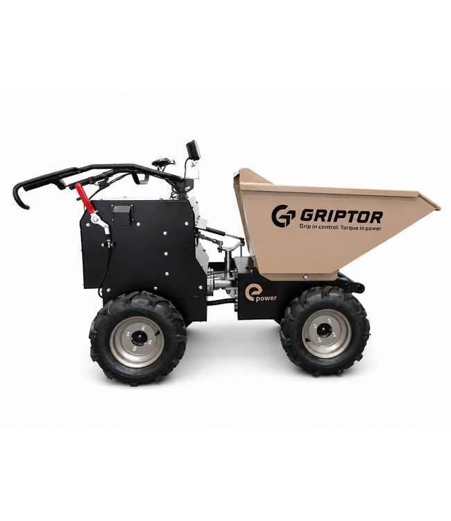 Griptor GRIPTOR EHD300-MT Accu Mini Dumper / Kruiwagen (4WD)