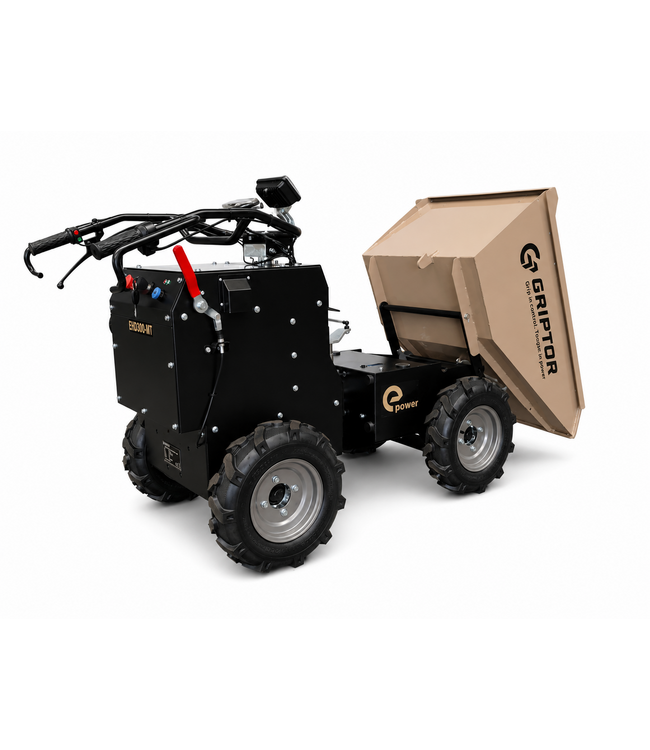 Griptor GRIPTOR EHD300-MT Accu Mini Dumper / Kruiwagen (4WD)