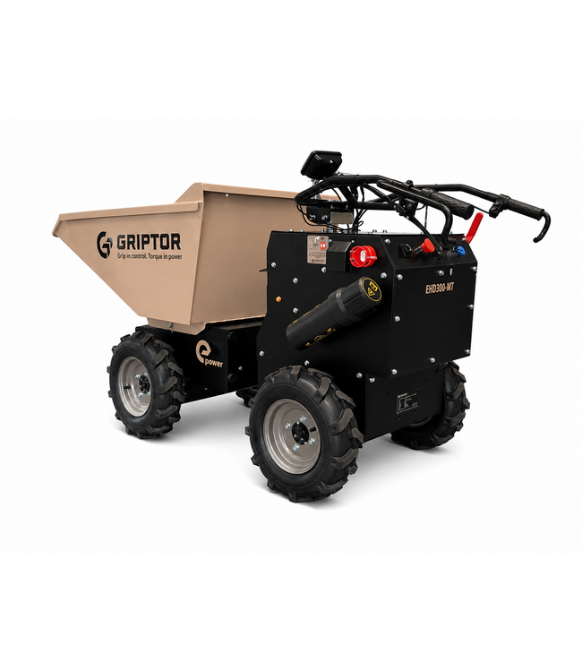 Griptor GRIPTOR EHD300-MT Accu Mini Dumper / Kruiwagen (4WD)