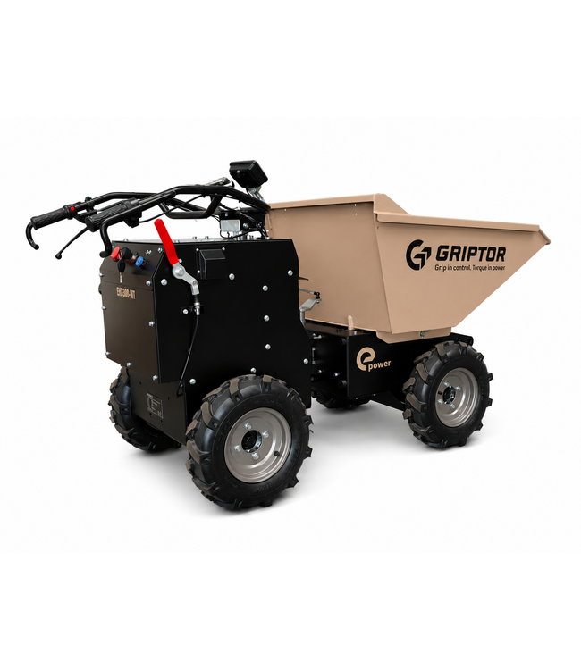 Griptor GRIPTOR EHD300-MT Accu Mini Dumper / Kruiwagen (4WD)