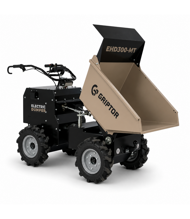 Griptor GRIPTOR EHD300-HT Accu Mini Dumper / Kruiwagen (4WD)
