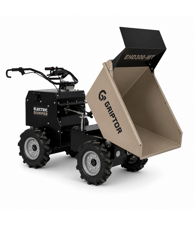 Griptor GRIPTOR EHD300-HT Accu Mini Dumper / Kruiwagen (4WD)