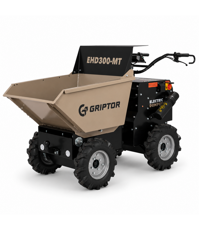 Griptor GRIPTOR EHD300-HT Accu Mini Dumper / Kruiwagen (4WD)