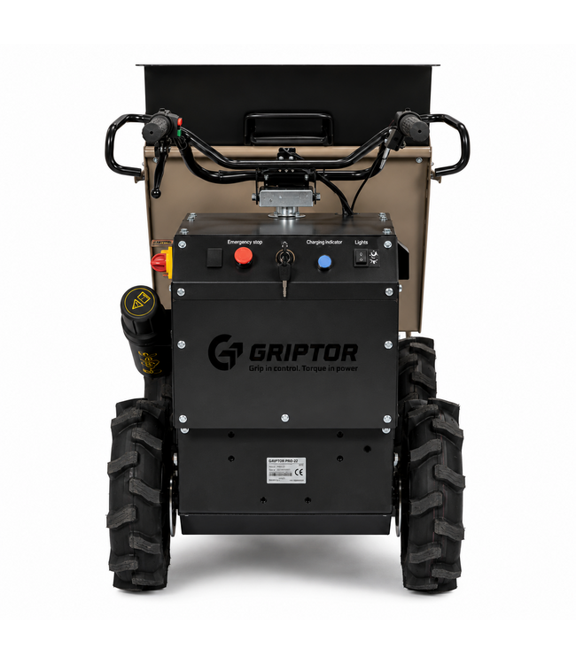 Griptor GRIPTOR EHD300-HT Accu Mini Dumper / Kruiwagen (4WD)
