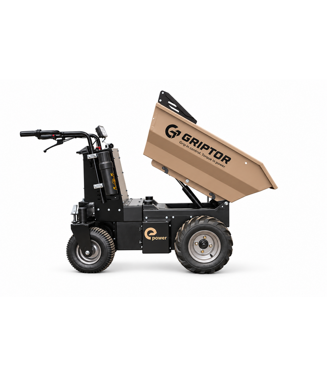 Griptor GRIPTOR EHD500-D Accu Mini Dumper / Kruiwagen