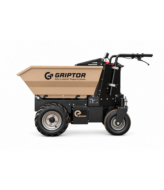 Griptor GRIPTOR EHD500-D Accu Mini Dumper / Kruiwagen