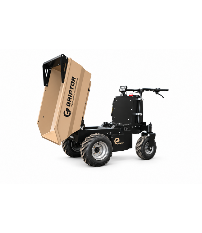 Griptor GRIPTOR EHD500-D Accu Mini Dumper / Kruiwagen