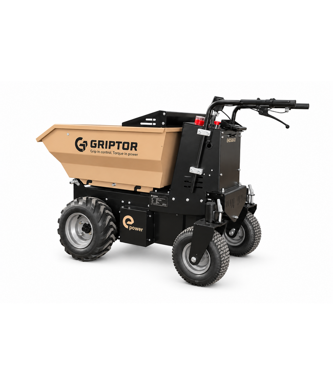 Griptor GRIPTOR EHD500-D Accu Mini Dumper / Kruiwagen