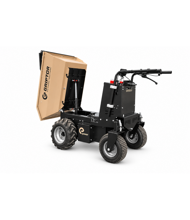 Griptor GRIPTOR EHD500-D Accu Mini Dumper / Kruiwagen