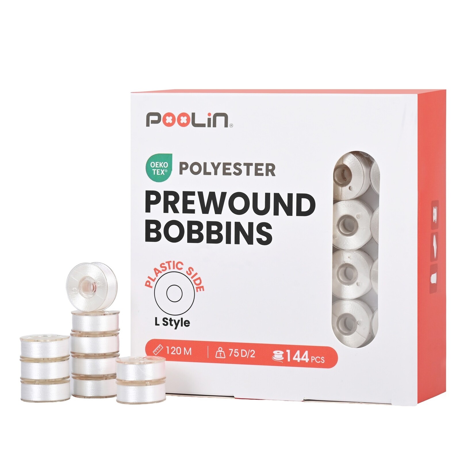 PooLin Embroidery Bobbin Type L