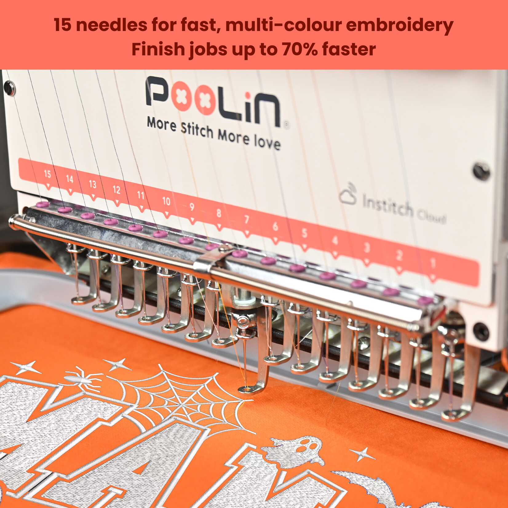 PooLin EOM Multi-Needle Embroidery Machine