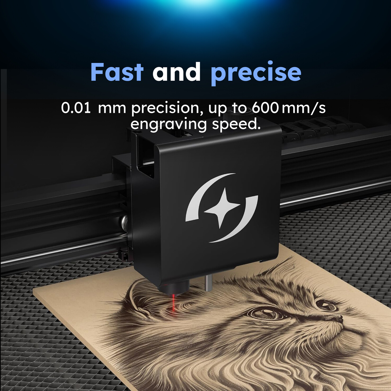 AtomStack Hurricane Laser Cutter 55W