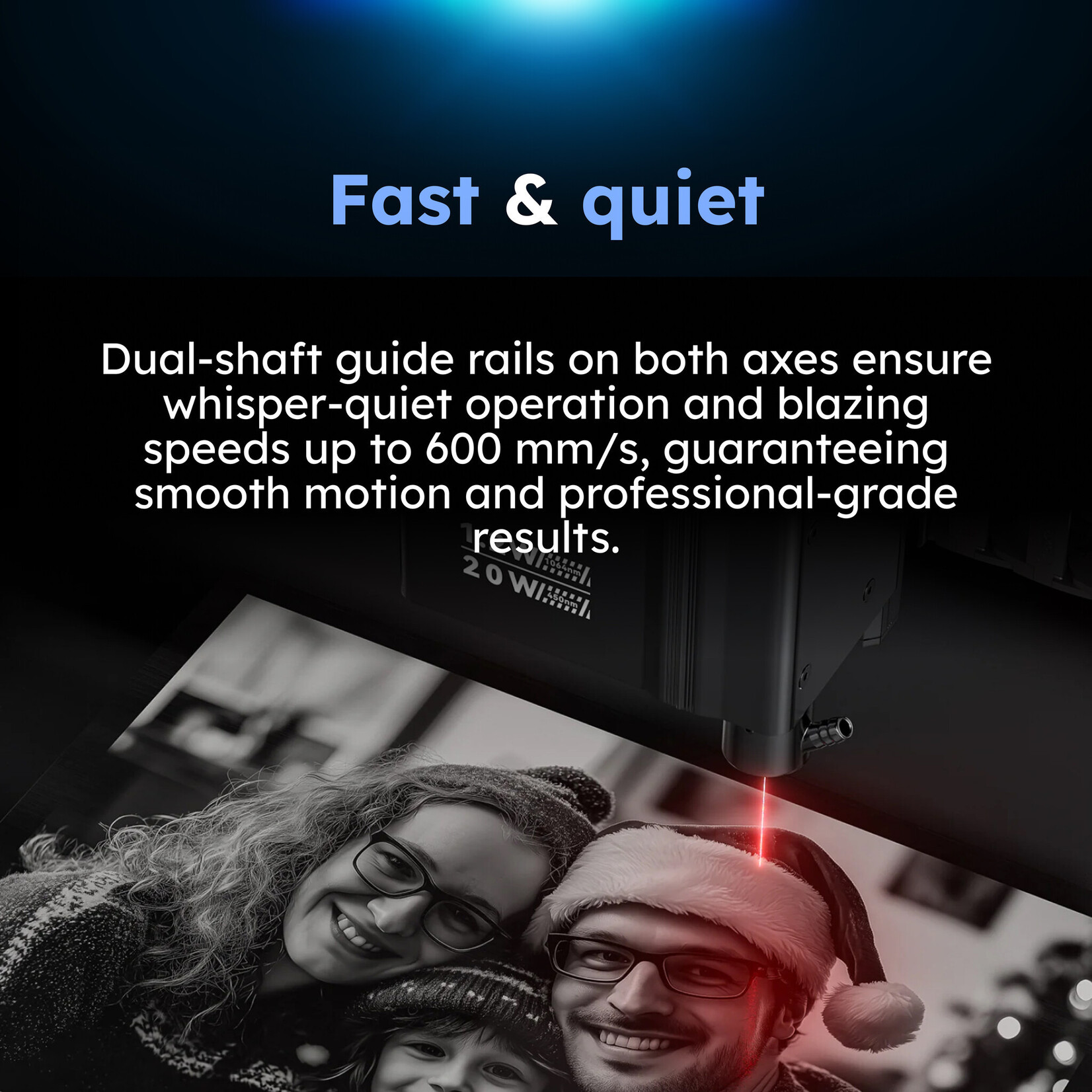 AtomStack Kraft Dual Laser Cutter - 20 W Diode + 1.2 IR