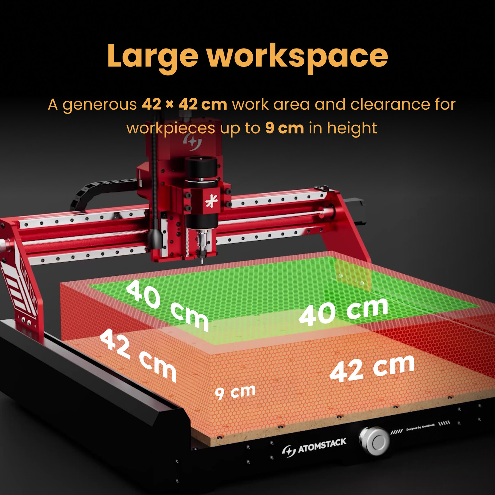 AtomStack C4 Pro CNC