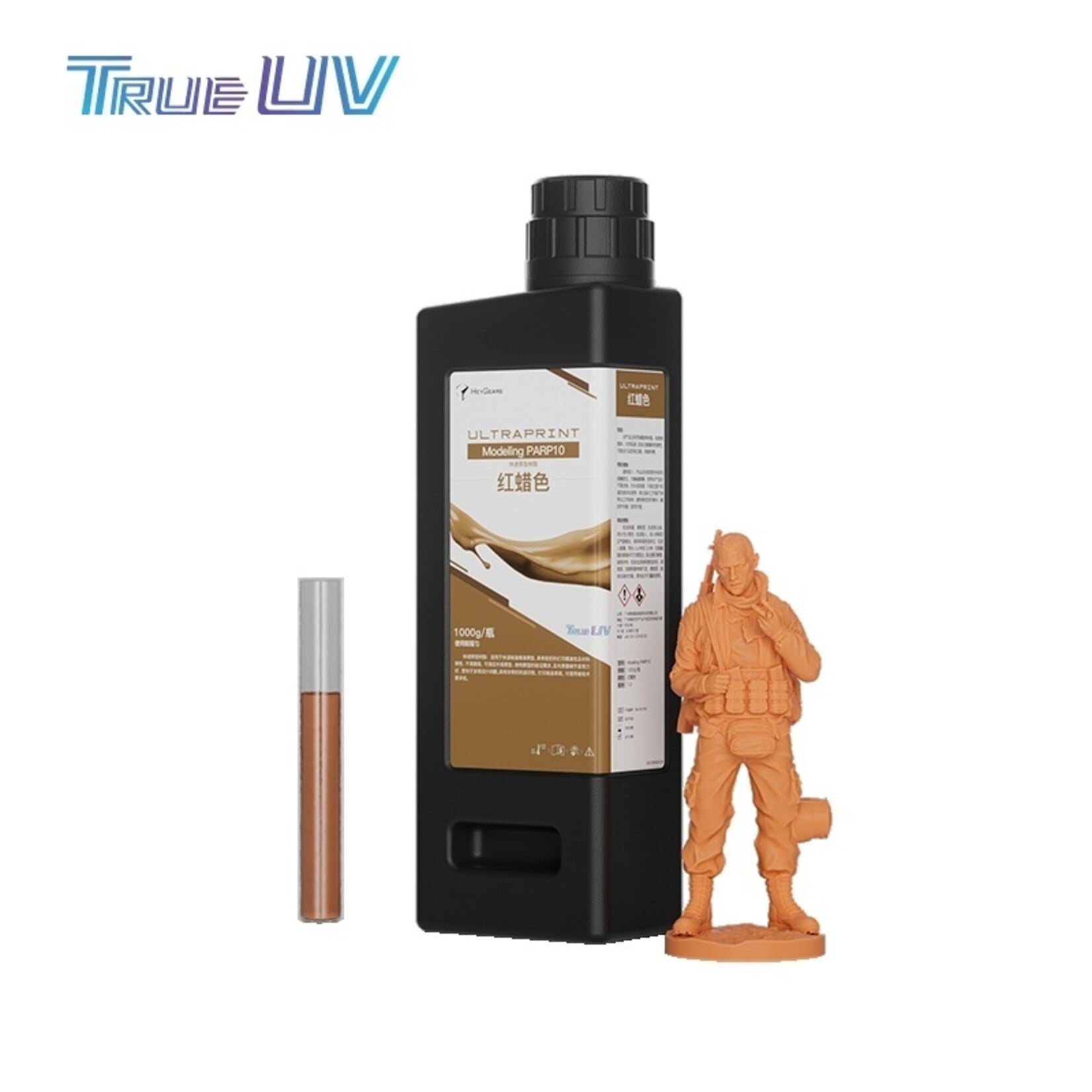 HeyGears UltraPrint Modeling Resin PARP10 - Orange Clay