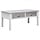 Stolik kawowy drewniany szary 100x50x45 cm - 77% taniej