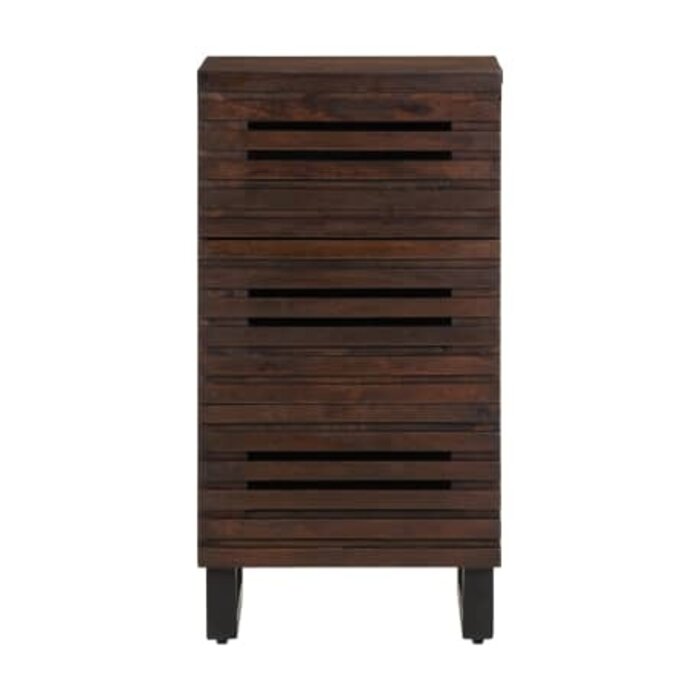 Vidaxl Komoda z litego drewna mango 40x34x75 cm - 74% taniej