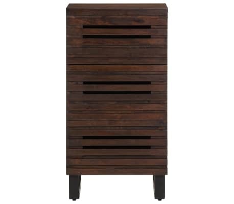 Vidaxl Komoda z litego drewna mango 40x34x75 cm - 74% taniej