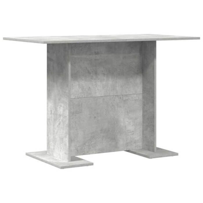 Vidaxl Stół jadalniany 110x60x75 cm, betonowa szarość - 78% taniej