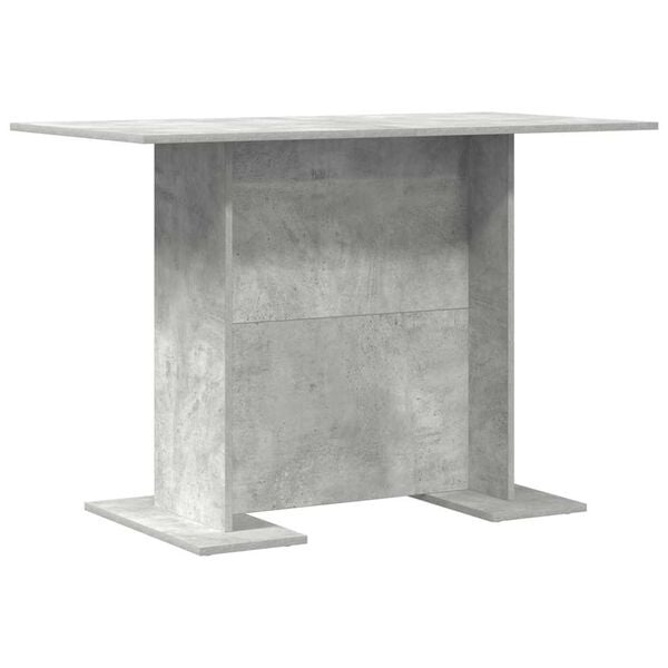 Vidaxl Stół jadalniany 110x60x75 cm, betonowa szarość - 78% taniej