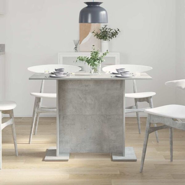 Vidaxl Stół jadalniany 110x60x75 cm, betonowa szarość - 78% taniej