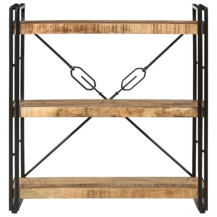 Vidaxl Industrialny regał z drewna mango 77x30x80 cm - 77% taniej