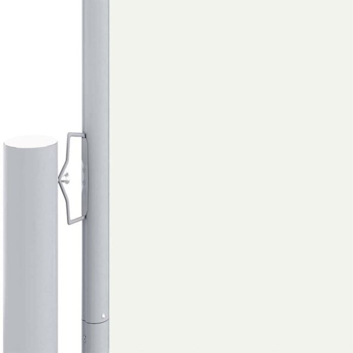 Vidaxl Wysuwana osłona boczna 117x1200 cm kremowa - 76% taniej