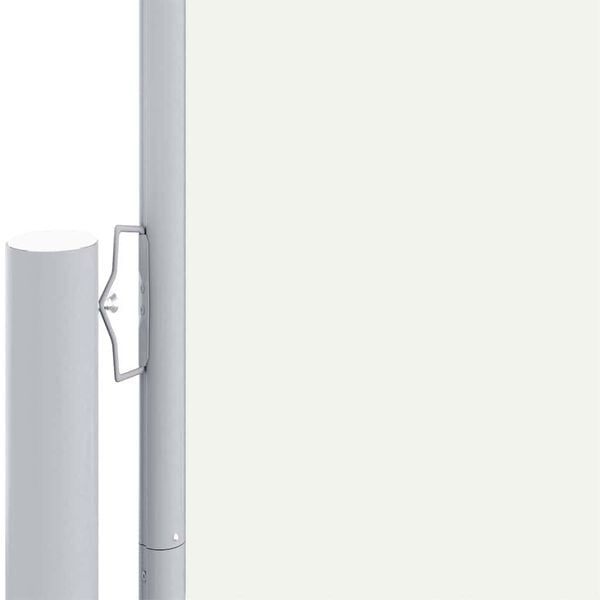Vidaxl Wysuwana osłona boczna 117x1200 cm kremowa - 76% taniej