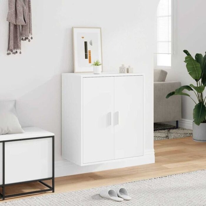 Vidaxl Biała szafka na buty 60x35x70 cm - 83% taniej