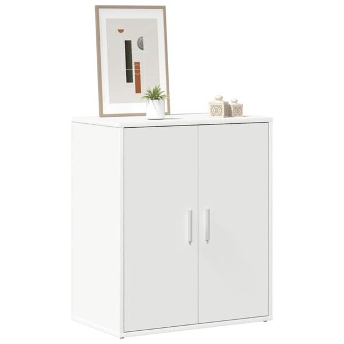Vidaxl Biała szafka na buty 60x35x70 cm - 83% taniej