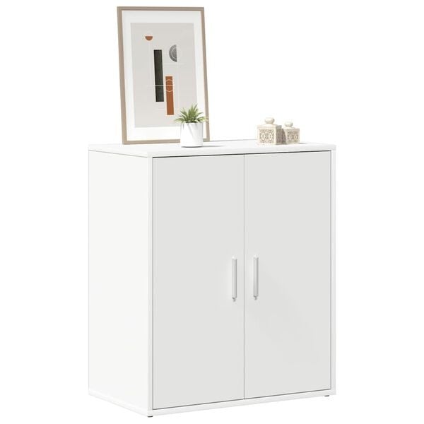 Vidaxl Biała szafka na buty 60x35x70 cm - 83% taniej