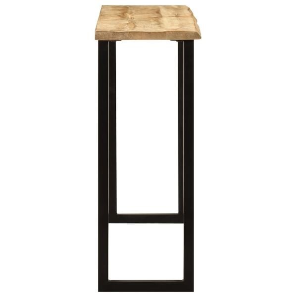 Vidaxl Stolik przyścienny z litego drewna mango 105x33cm - 86% taniej
