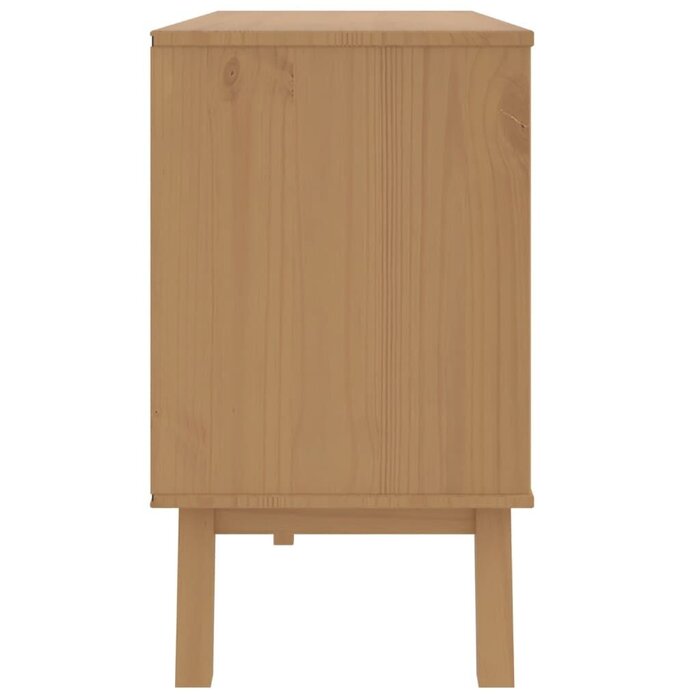 Vidaxl Komoda drewniana OLDEN 6 szuflad 111x42 cm - 90% taniej