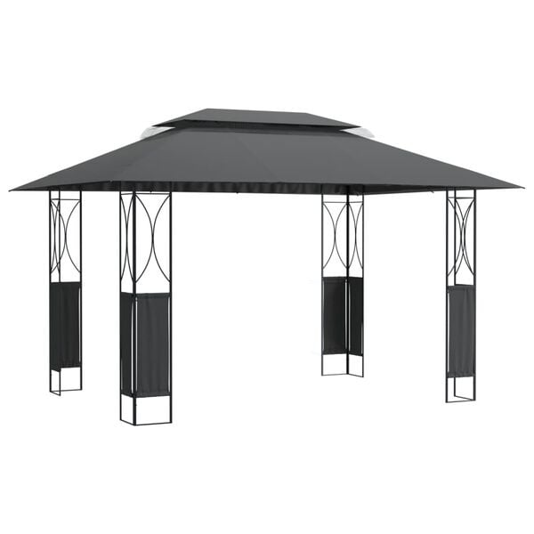 Vidaxl Pawilon ogrodowy 400x300x270 cm antracyt - 76% taniej