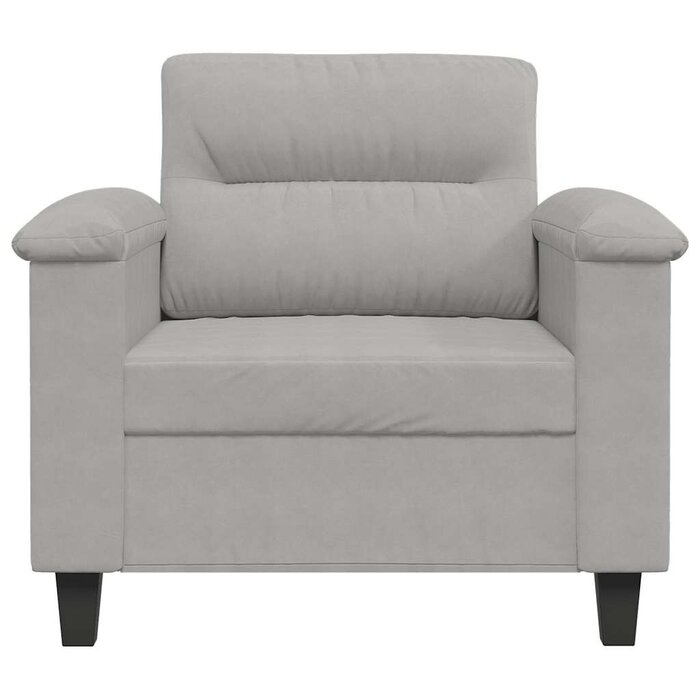 Vidaxl Sofa trzyosobowa 180 cm ciemnoszara - 89% taniej